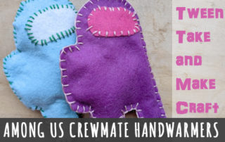Tween Craft Among Us Handwarmers