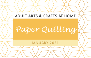 Paper Quilling Adult Arts & Crafts at Home