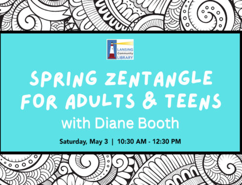 Spring Zentangle Art for Adults & Teens with Diane Booth