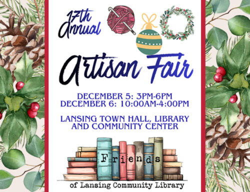 Friends of Lansing Community Library’s 17th Annual Artisan Fair!